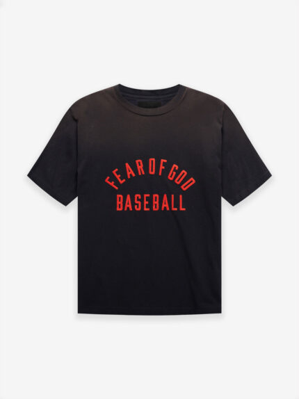 Fear of God Baseball Tees – Black